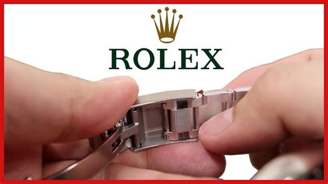 how to change rolex clasp|how to open Rolex clasp.